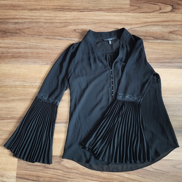 Elegant Black Women's Top - Picture 7 of 12